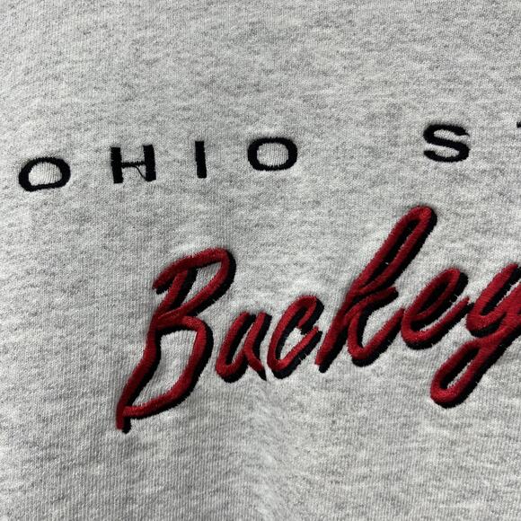 Ohio State Buckeyes Sweatshirt Crewneck Embroidered Team Edition Made in USA - Picture 5 of 9